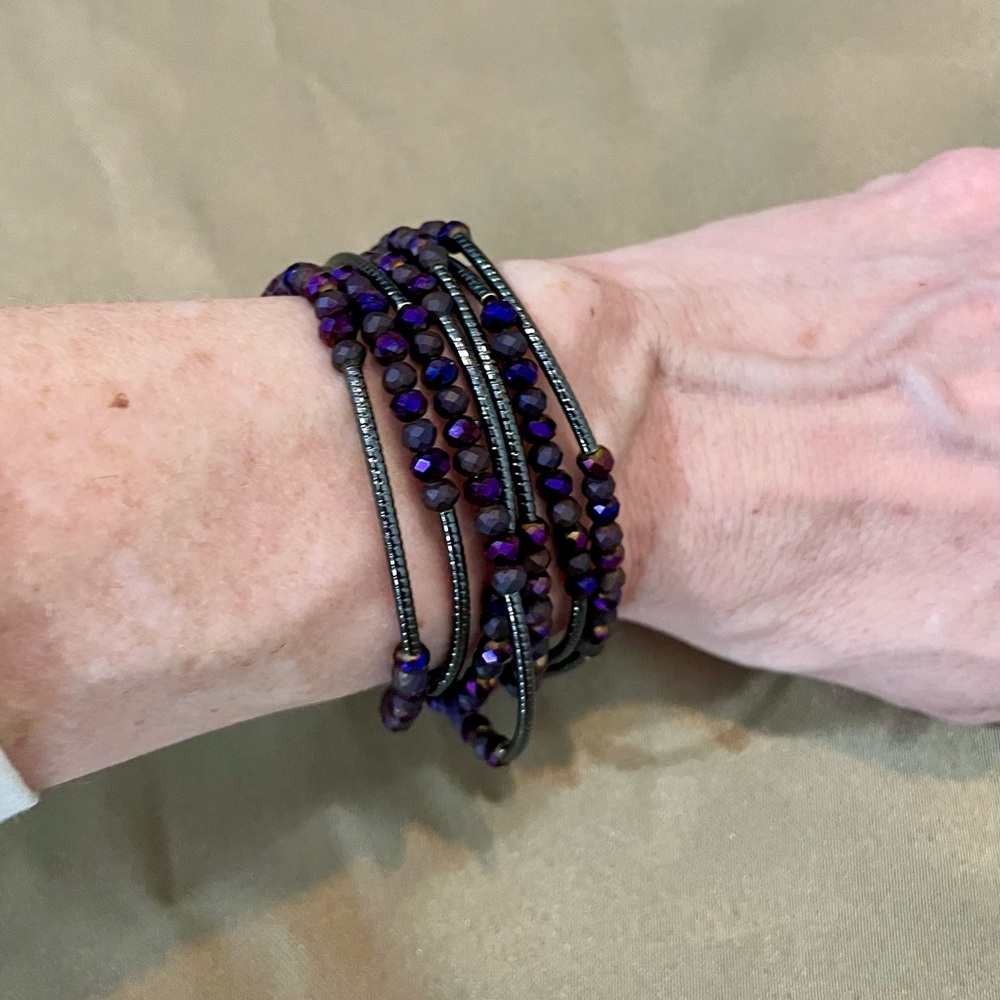 Scout Amethyst Wrap Bracelet/Necklace - Picture 6 of 7